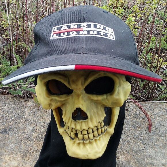 Vintage Lansing Lugnuts Strap Back Hat Cap - Picture 1 of 7